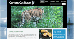 Desktop Screenshot of curious-cat-travel.net